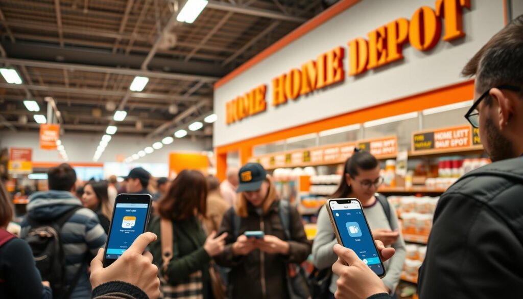 Mobile wallets accepted at Home Depot