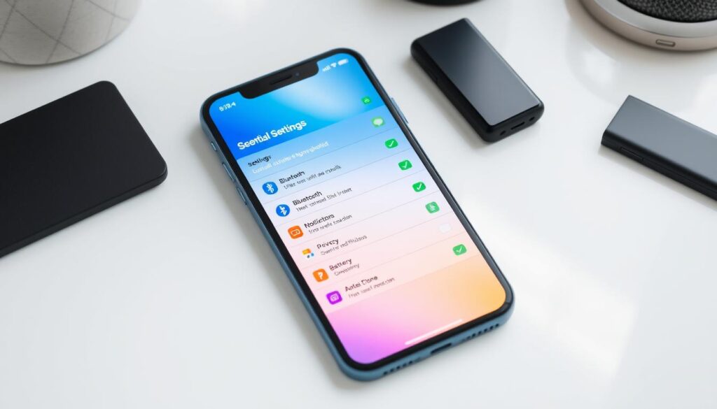 essential iphone settings