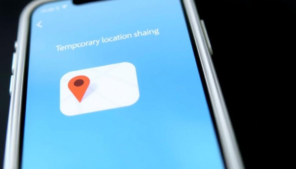 temporary location sharing on imessage