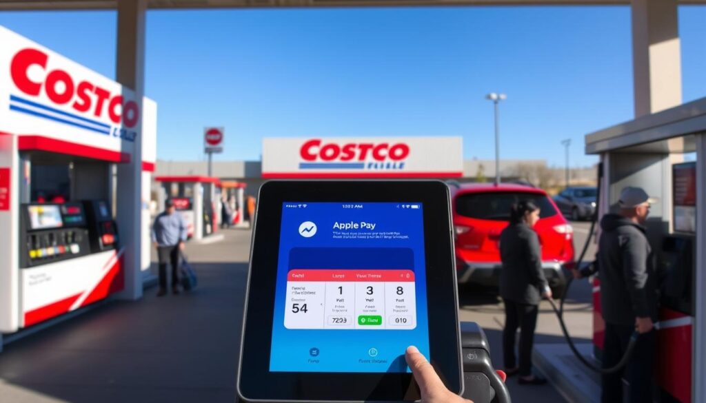 Costco gas station accepting Apple Pay