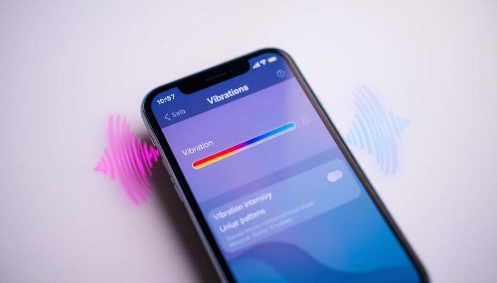 Customize iPhone vibration settings