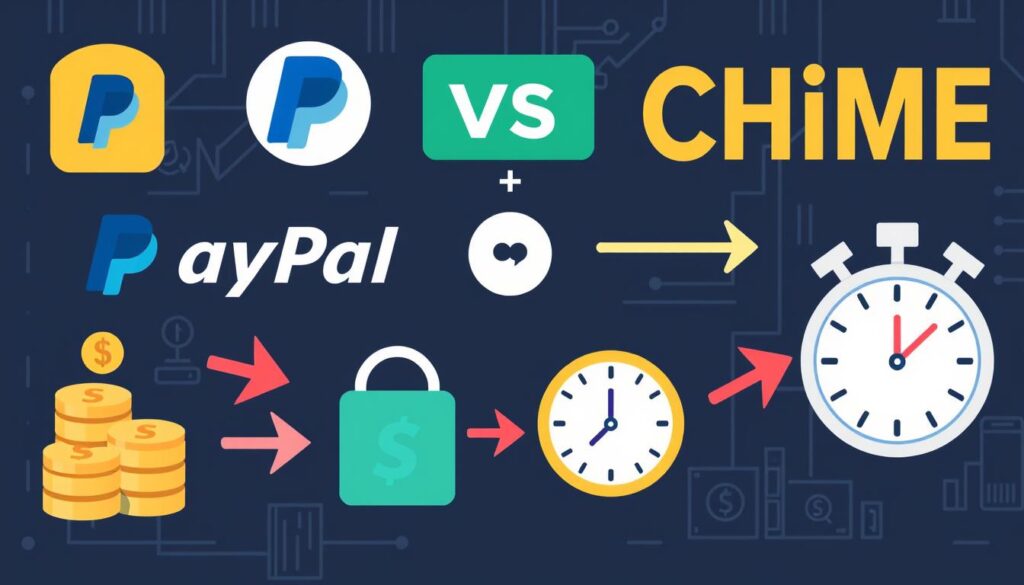 PayPal to Chime transfer fees and timelines