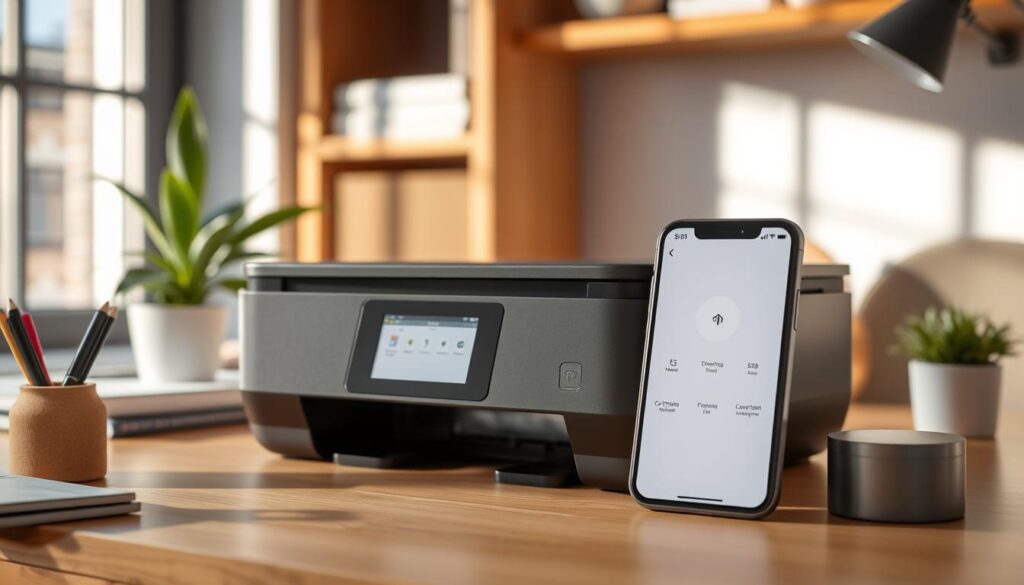 Wireless printer setup