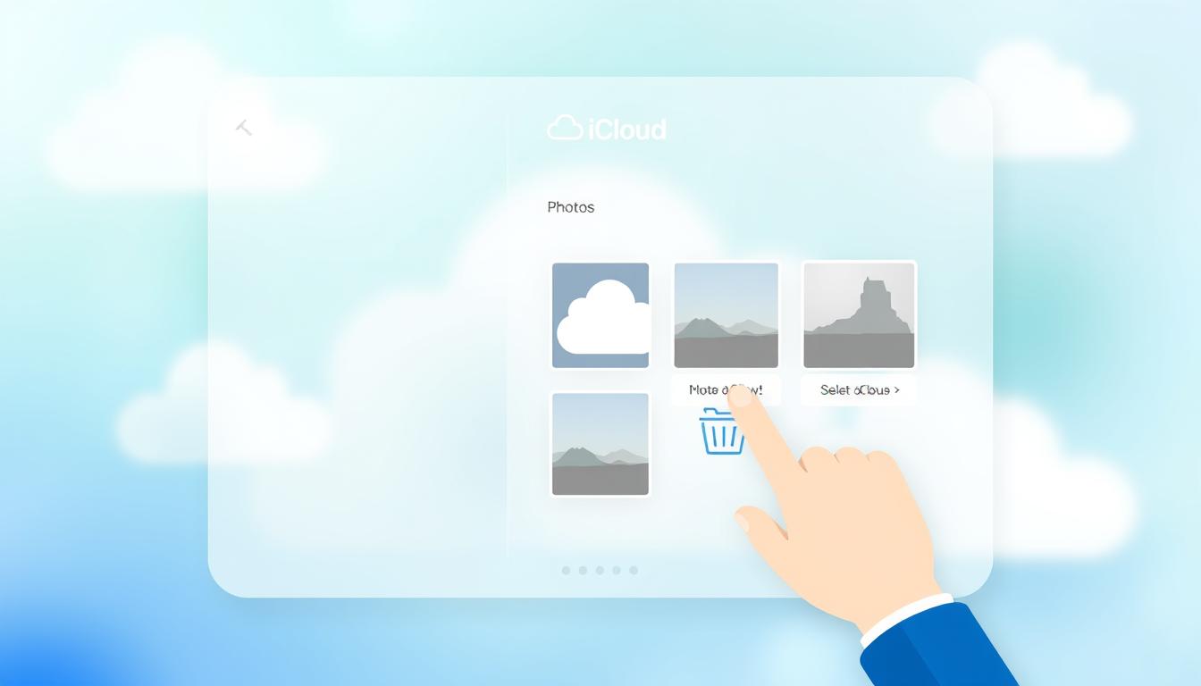 how to delete photos from icloud