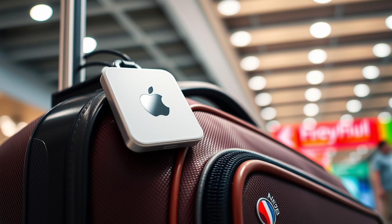 how to use apple airtag for luggage​