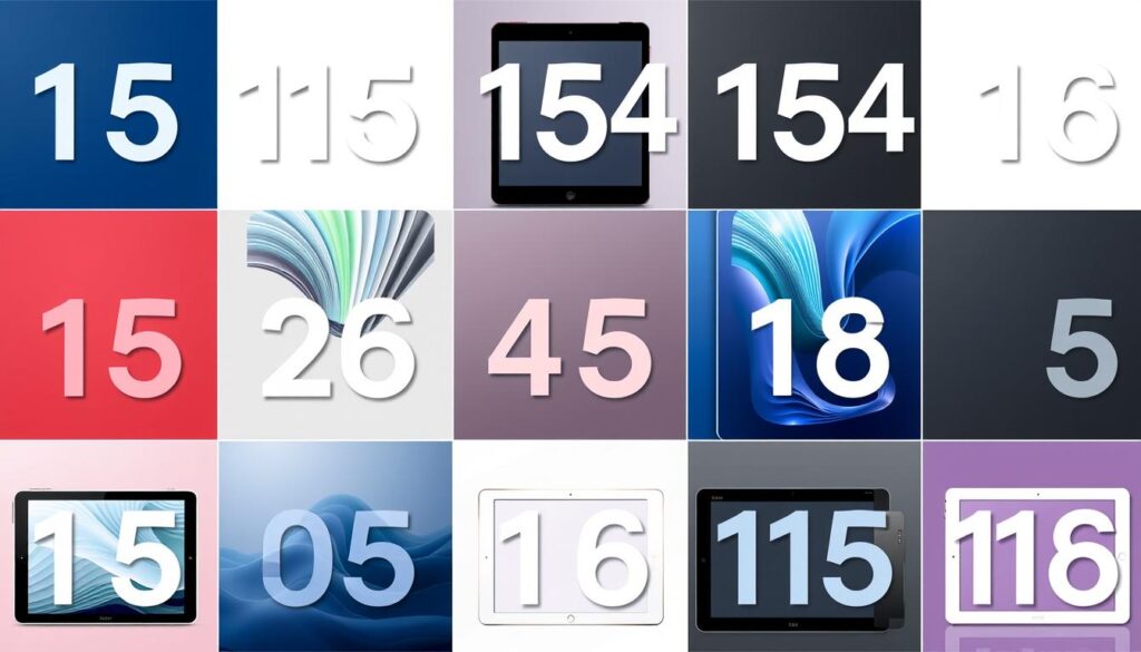 iPad model numbers