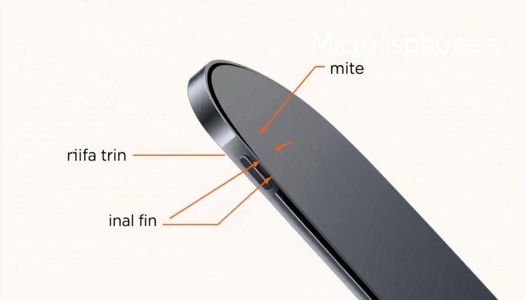 iphone microphone locations