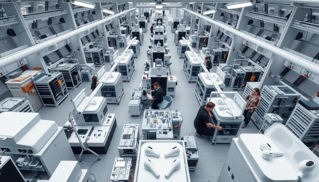 AirPods production facilities