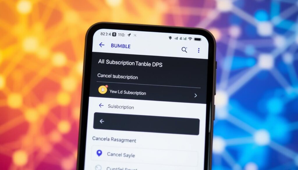 Bumble Subscription Management on Android