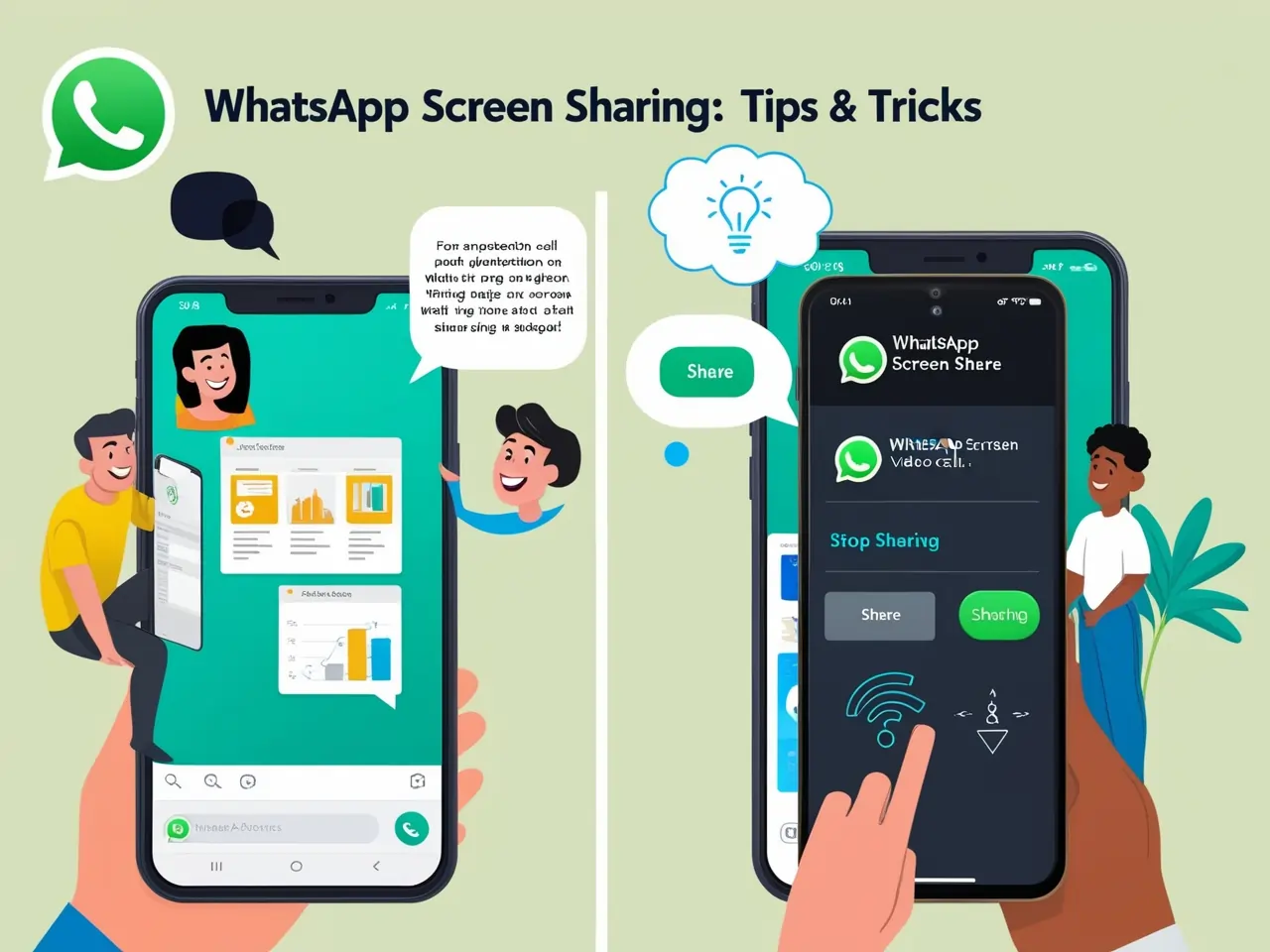 WhatsApp Screen Sharing: Tips & Tricks