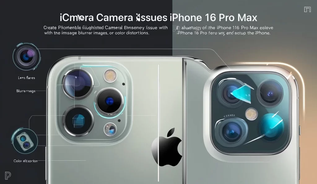 iPhone 16 Pro Max camera issues
