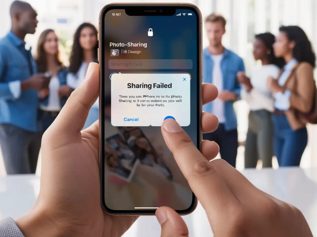 Photo Sharing Problem After iOS 18 Update