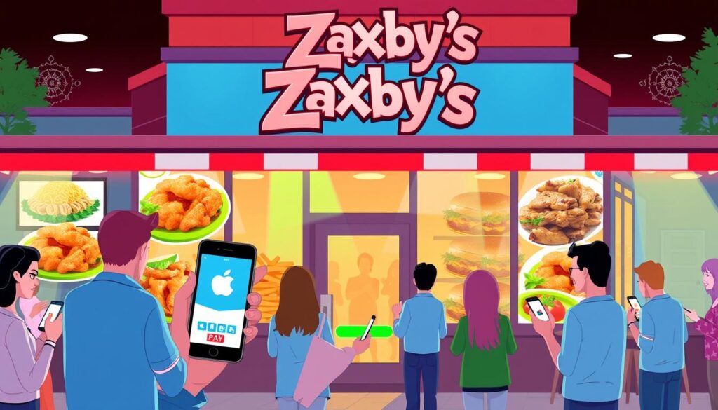 Zaxby's digital wallets