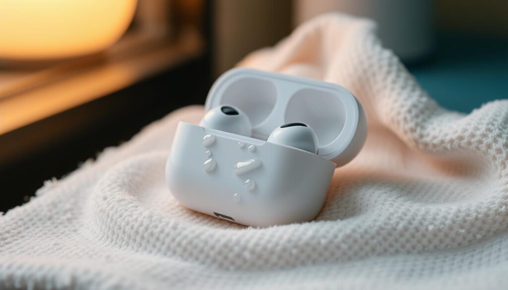 drying wet airpods