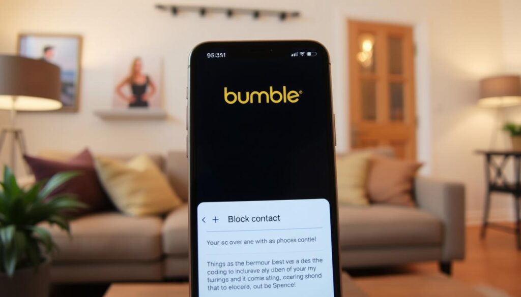 how to block contacts on bumble