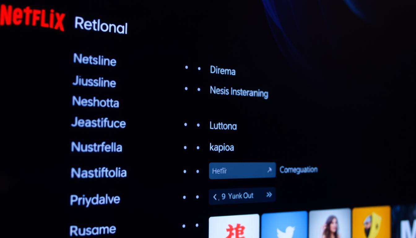 how to change language on netflix