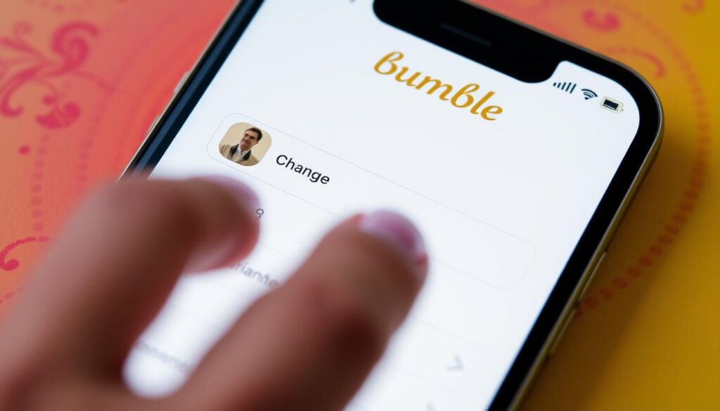 how to change name on bumble