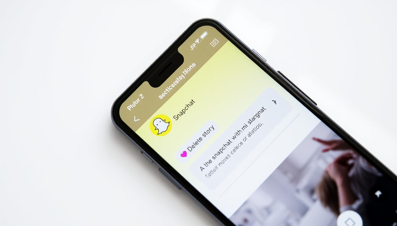 how to delete snapchat story