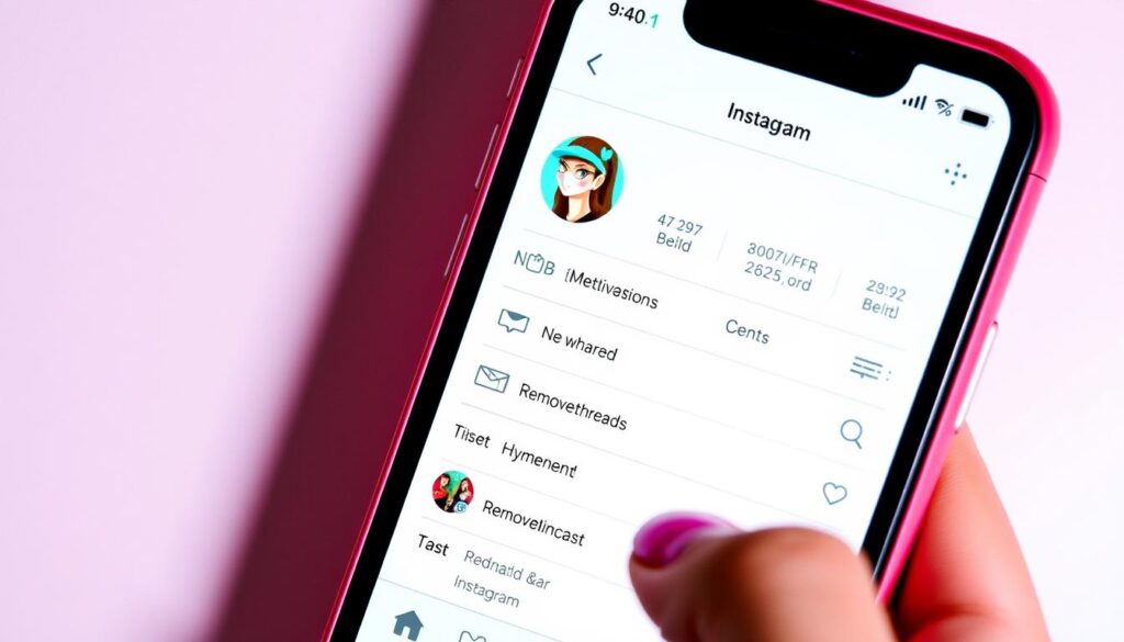 how to remove threads from instagram